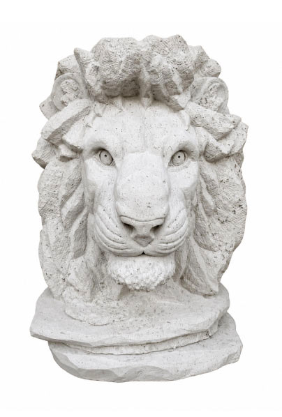 Cabeza de León en Cantera Decorativo