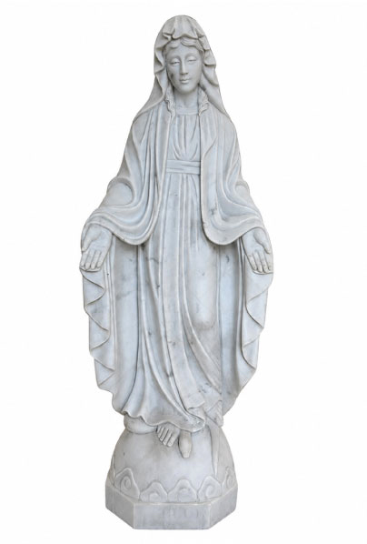 Escultura de Virgen en Mármol